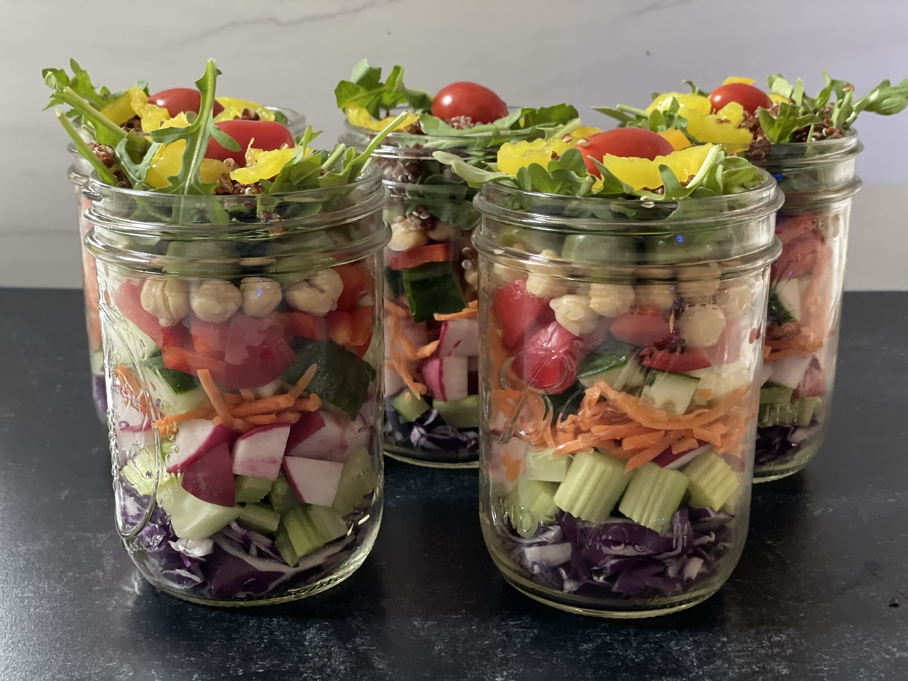 Mason Jar Salads