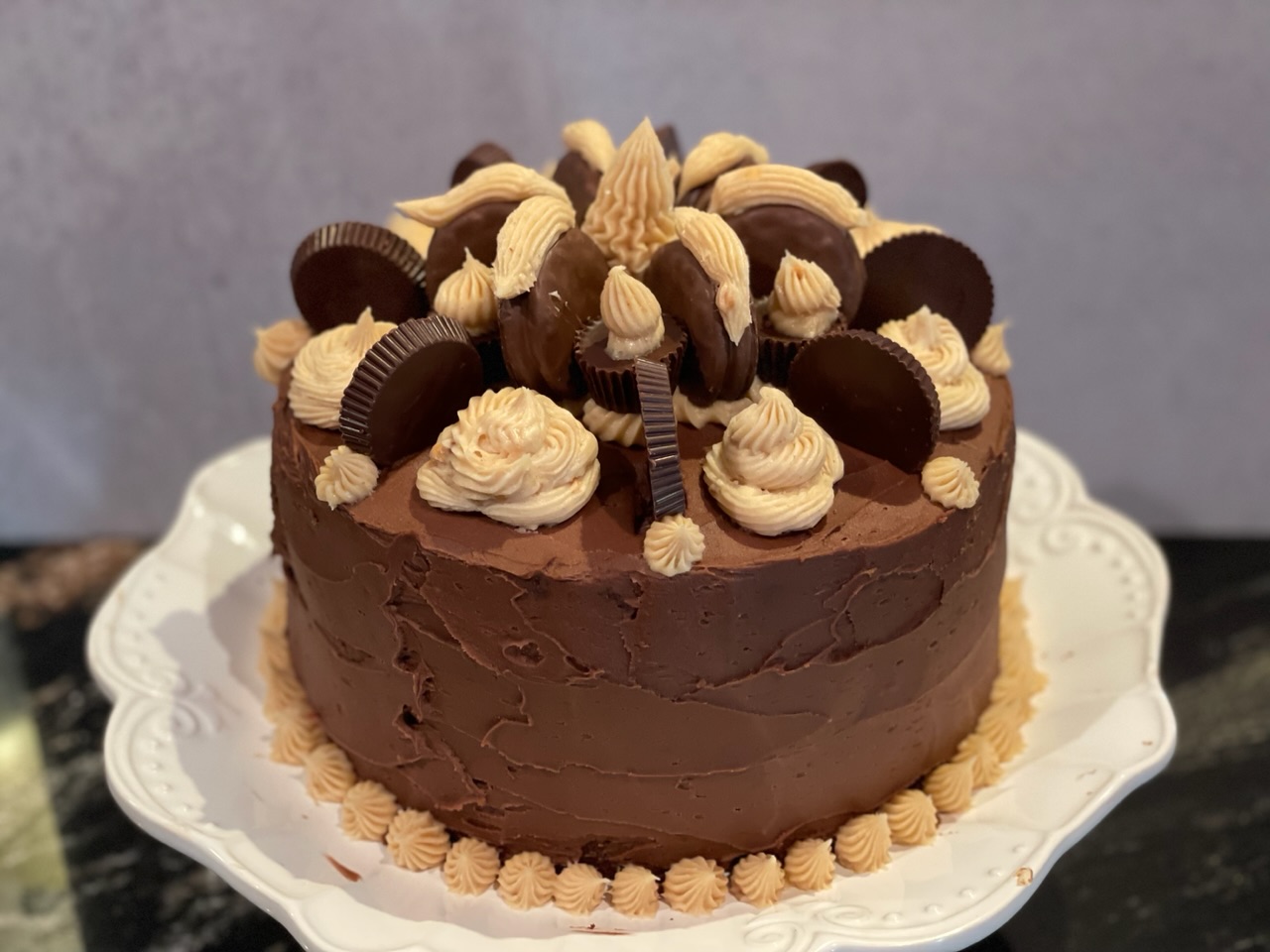 Chocolate & Peanut Butter Cupcakes