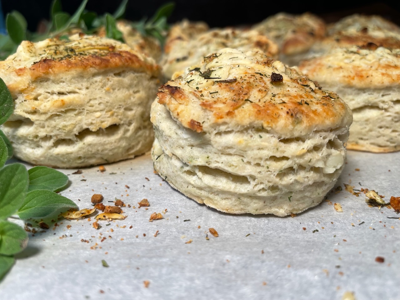 Ranch Revolution Parmesan Biscuits