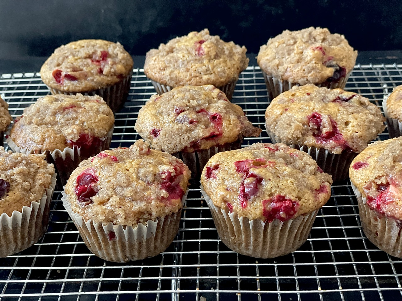 Cranberry Pumpkin Muffins