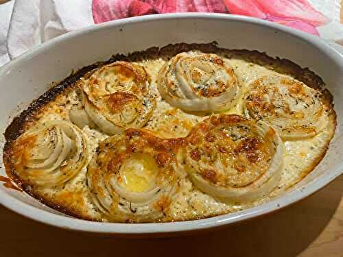 Cheesy Baked Onions