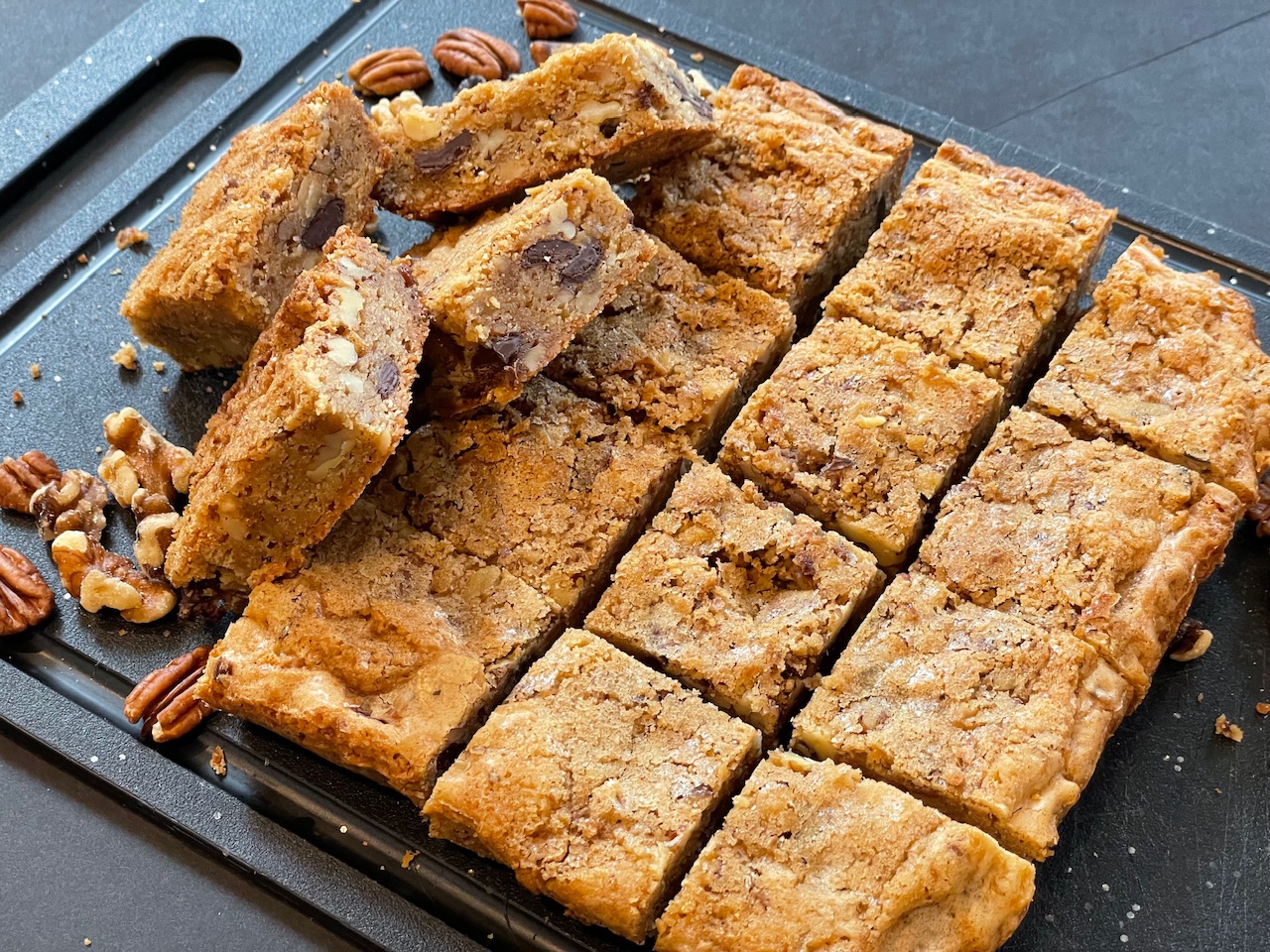 Maple Brown Sugar Blondies