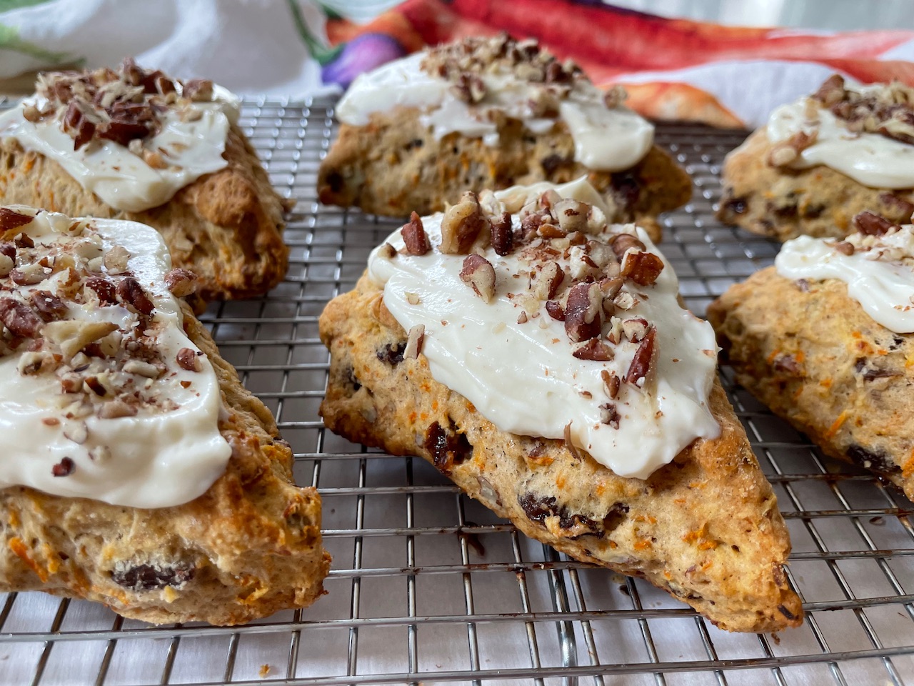Carrot Cake Scones
