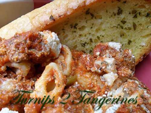 Big Batch Baked Ziti  