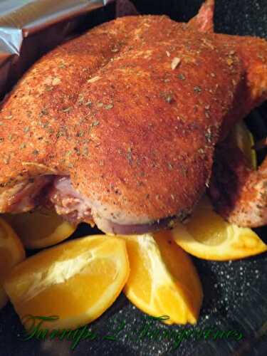 Spicy Roast Duck with Cherry Sauce
