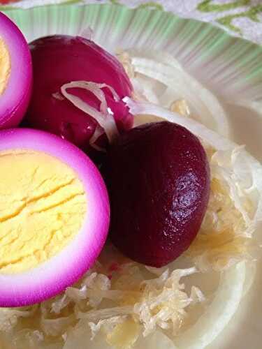 Pickled Eggs and Beets  