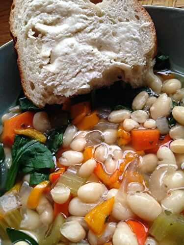 White Bean Spinach Soup