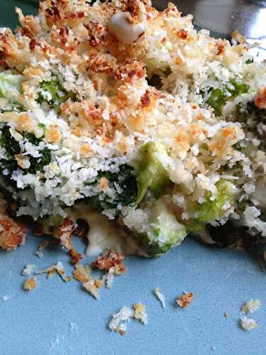 Cheesy Broccoli Gratin