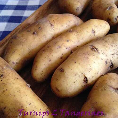 Roasted Russian Banana Fingerling Potatoes