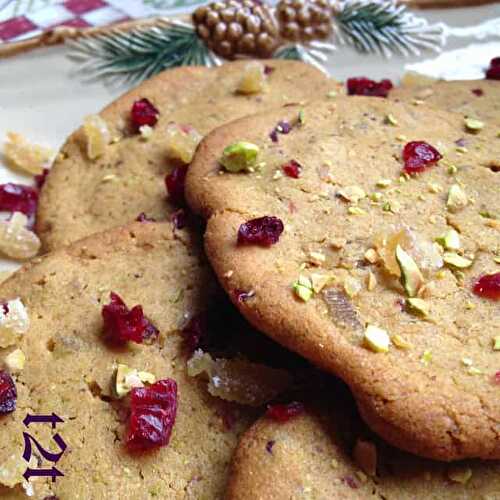 Pistachio Cranberry Crystallized Ginger