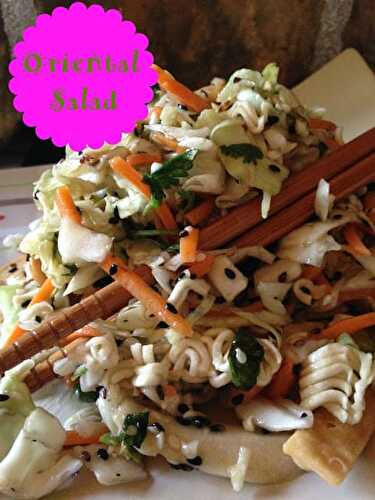 Oriental Ramen Noodle Salad