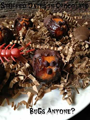 Chocolate Dipped Stuffed Dates