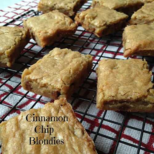 Cinnamon Chip No-Fail Brownies
