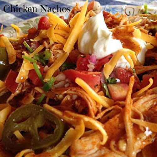 Cactus Canyon Style Chicken Nachos