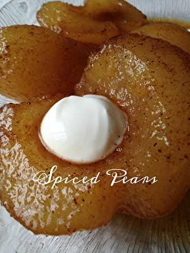Spiced Pears