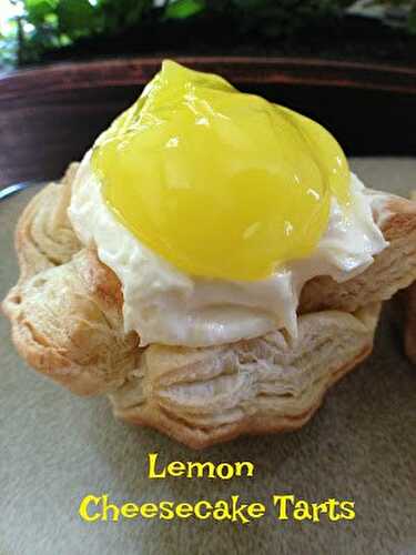Easy} Lemon Cheesecake Tarts