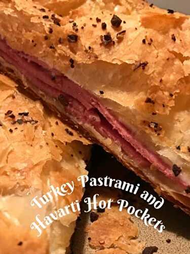 Homestyle Turkey Pastrami and Havarti Cheese Pockets