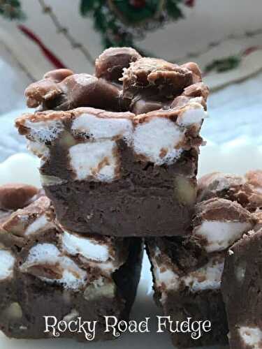Rocky Road Fudge