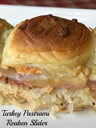 Turkey Pastrami Reuben Sliders