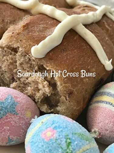 Sourdough Hot Cross Rolls