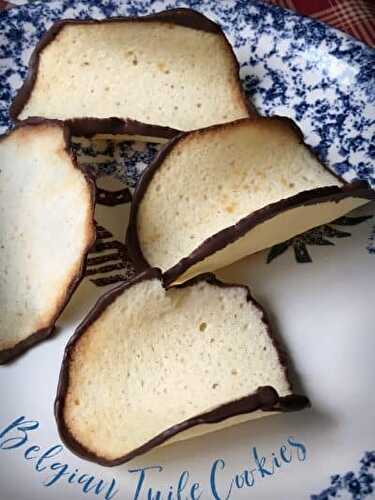 Belgian Tuile Cookies