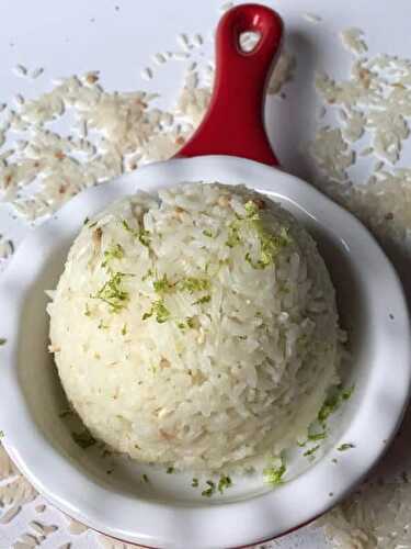 Coconut Lime Jasmine Rice