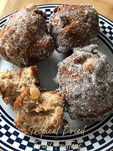 Tropical Dried Fruit Fritters