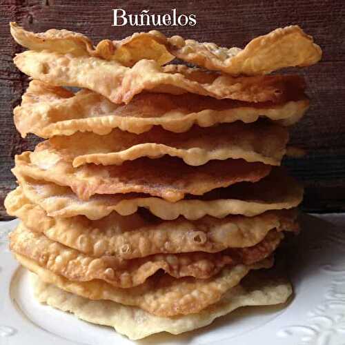 Celebrate with Buñuelos or Mexican Fritters
