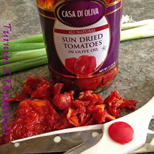 How to Cut Whole Sun-Dried Tomatoes