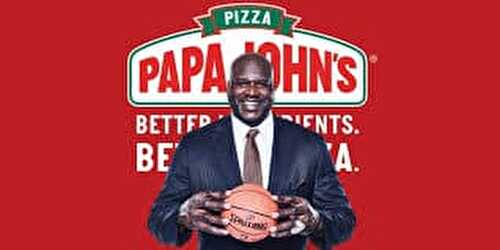 Shaquille O’Neal and Papa John’s