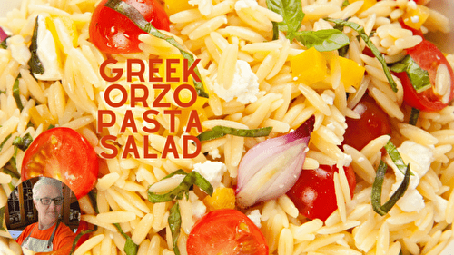 Greek Orzo Pasta Salad