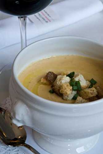 Apple and Parsnip Soup Recipe with Sage and Cream