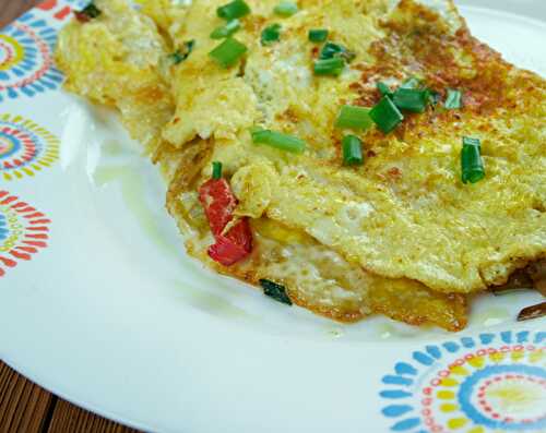 Best Indian Omelet Recipe - Spicy Omelet in an Aromatic Masala Style