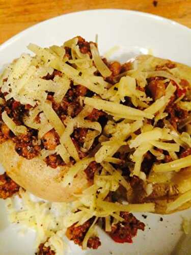 Chili with Baked Potato Recipe | Tasty Chili for a Baked Potato Filling