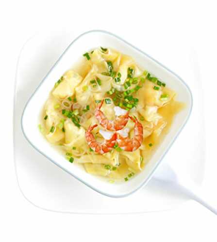 Cilantro Shrimp Wonton Soup | Tasty Shrimp Wonton Soup with Cilantro