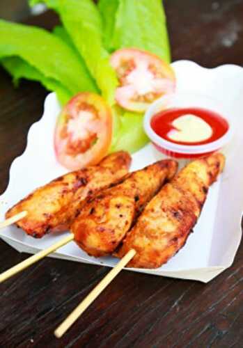 Easy Marinated Chicken Skewers | How to Make Simple Chicken Kabobs