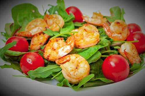 Easy Shrimp Salad Recipe with Cherry Tomatoes | Simple Shrimp Salad