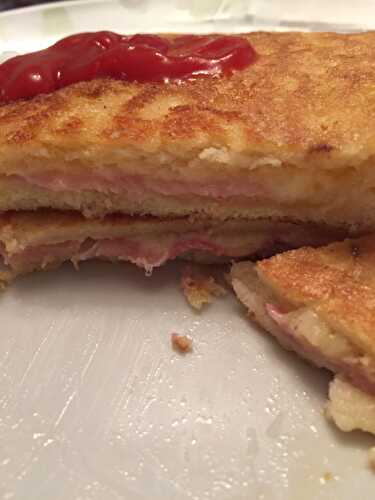 Ham and Cheese French Toast - A Filling French Brunch or Snack Recipe