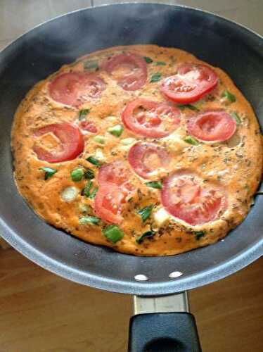 How to Make Vegetable Omelet | Easy Vegetarian Omelet Recipe