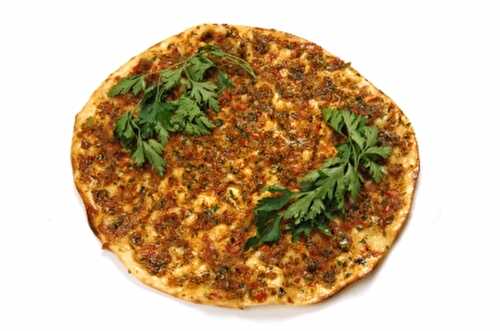 Lahmacun Turkish Pizza Recipe with a Homemade Crust and Juicy Lamb