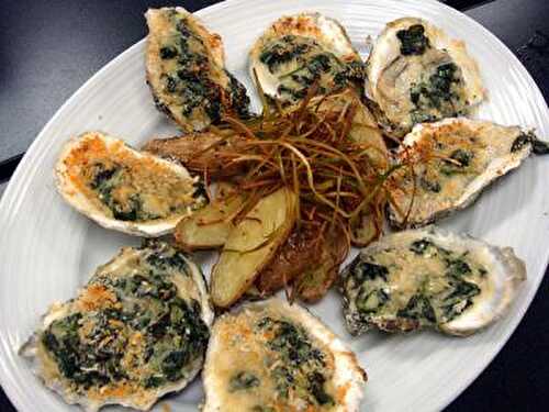 Oysters in Chive Sauce Recipe | An Elegant Seafood Appetizer Dish