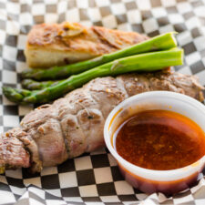 Stuffed Flank Steak in the Oven