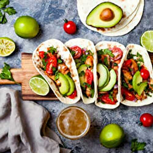 Grilled Chicken Tacos with Avocado