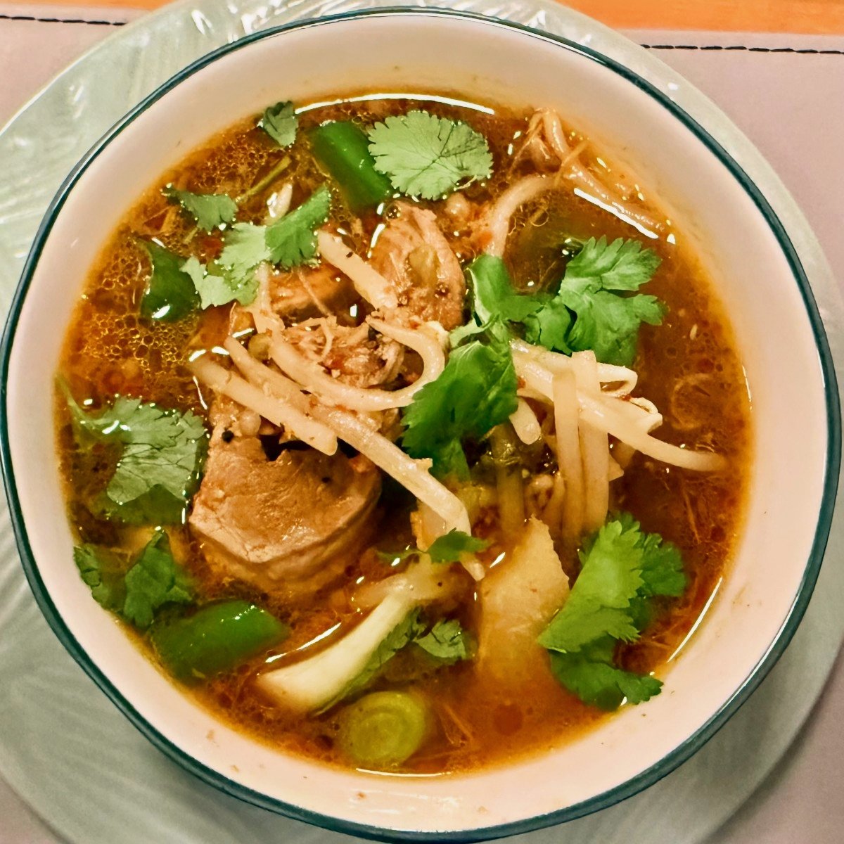 Cambodian Sour Soup with Pork