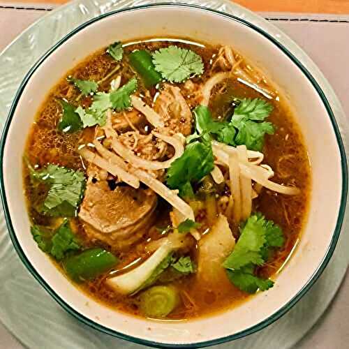 Cambodian Sour Soup with Pork