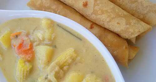 Babycorn Potato kurma 