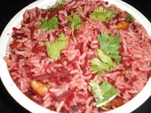 Beetroot Rice