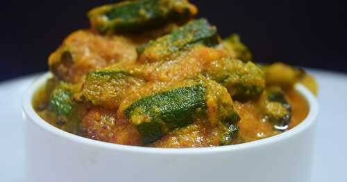Bhindi Curry / Bhindi Masala gravy 