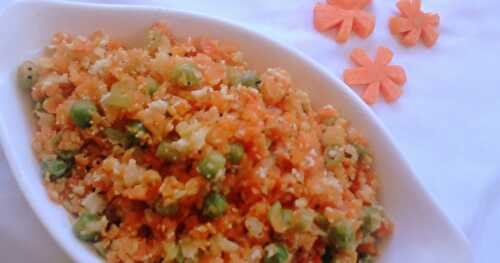 Carrot & Green peas Stir Fry / Carrot Pattani Curry / Poriyal 