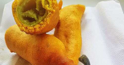 Chilli Bajji /  Milagai Bajji Recipe  / மிளகாய் பஜ்ஜி